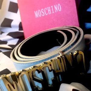 A Moschino belt